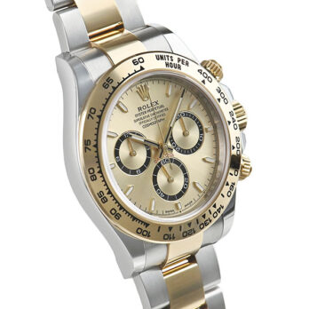 Rolex Cosmograph Daytona 2-tone 18k Yellow Gold/904l Steel Ref.126503 Gold Dial Stick Markers 40mm Cal.4131 Swiss Replica Super Clone New 2024 Model