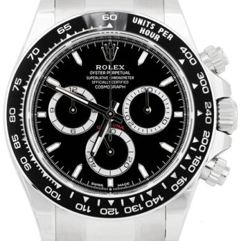 Smograph Daytona 904l Steel Ceramic Black Dial 40mm Ref:126500ln Cal.4131 Swiss Replica Super Clone New 2024 Model