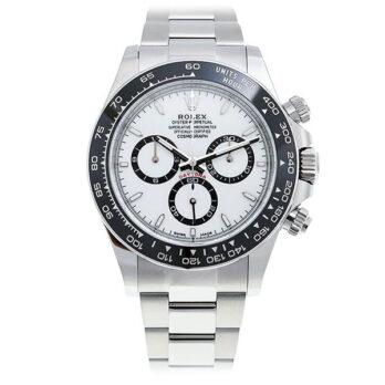 Rolex Cosmograph Daytona 904l Steel Ceramic White Dial 40mm Ref:126500ln Cal.4131 Swiss Replica Super Clone New 2024 Model