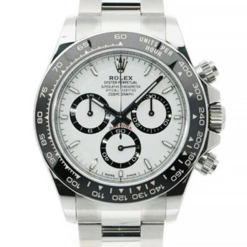 Rolex Cosmograph Daytona 904l Steel Ceramic White Dial 40mm Ref:126500ln Cal.4131 Swiss Replica Super Clone New 2024 Model