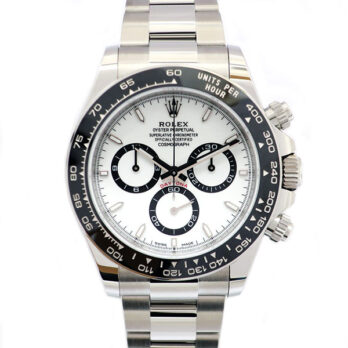 Rolex Cosmograph Daytona 904l Steel Ceramic White Dial 40mm Ref:126500ln Cal.4131 Swiss Replica Super Clone New 2024 Model