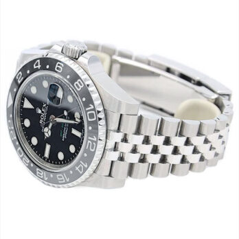 Rolex Gmt-master Ii Black/grey Ceramic Bezel 904l Steel Jubilee Bracelet 40mm 126710grnr Swiss Made Replica Super Clone