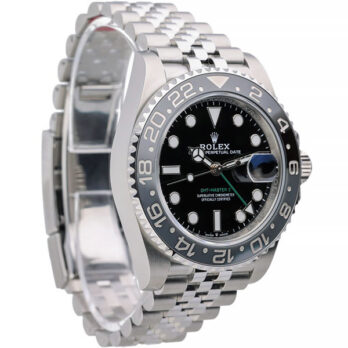 Rolex Gmt-master Ii Black/grey Ceramic Bezel 904l Steel Jubilee Bracelet 40mm 126710grnr Swiss Made Replica Super Clone