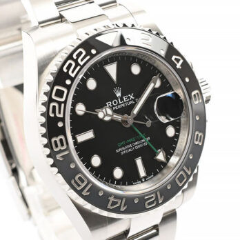 Rolex Gmt-master Ii Black/grey Ceramic Bezel 904l Steel Oyster Bracelet 40mm 126710grnr Swiss Made Replica Super Clone