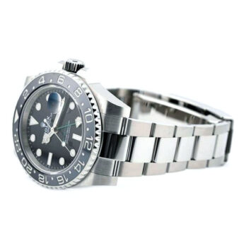 Rolex Gmt-master Ii Black/grey Ceramic Bezel 904l Steel Oyster Bracelet 40mm 126710grnr Swiss Made Replica Super Clone