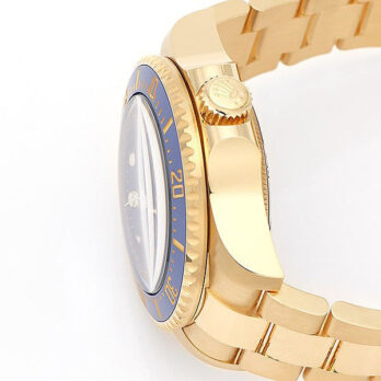 Rolex Deepsea Gold Blue Dial Ceramic Bezel 18k Yellow Gold Wrap 904l Steel 44mm 136668lb Swiss Made Replica Super Clone